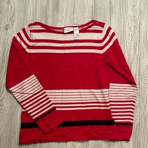 Liz Claiborne Cotton Top SZ M🌸🌸